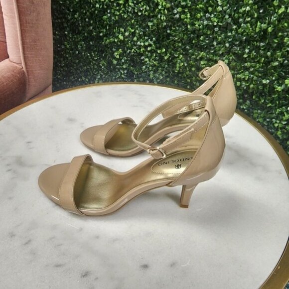 Bandolino Madia Women's Open Toe Dress Sandals Natural Nude 6.5M - Picture 7 of 8